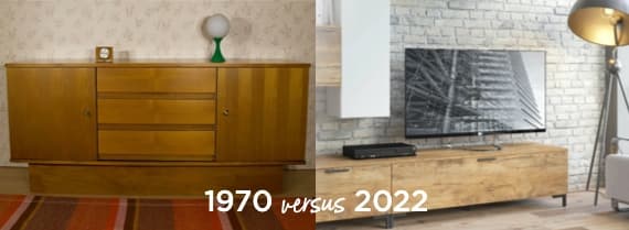 1970 versus 2022