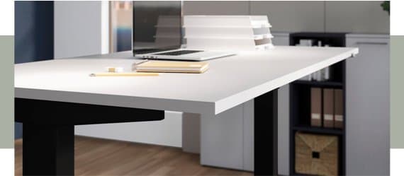 Schreibtisch Tiefe 80 cm