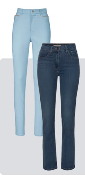 Blaue Hosen