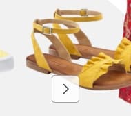 Gelbe Schuhe