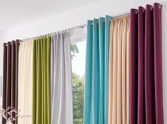 Gardinen nach Aufhängung