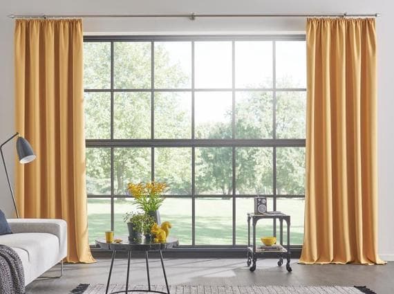 Gardinen mit Kräuselband