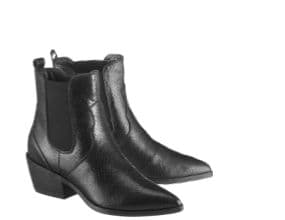 Schwarze Stiefeletten