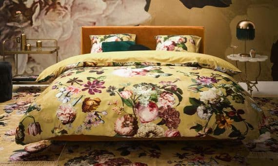 Gemusterte Bettwäsche