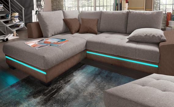 Sofas mit LED