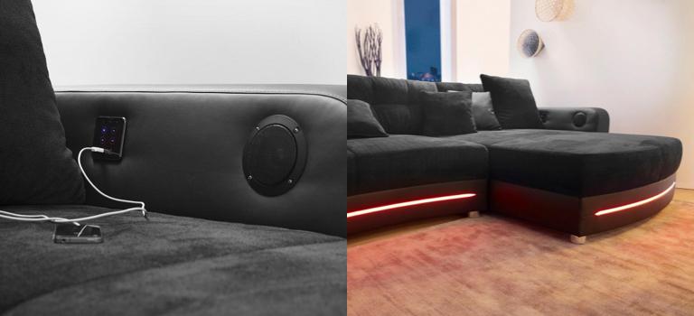 Sofas mit Soundsystem