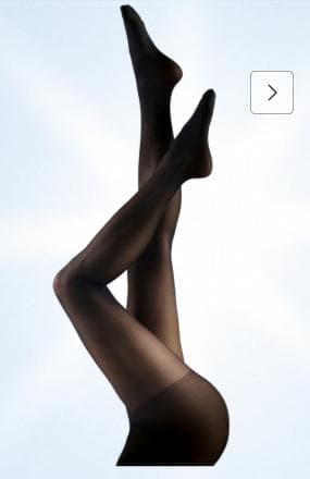 Schwarze Feinstrumpfhose