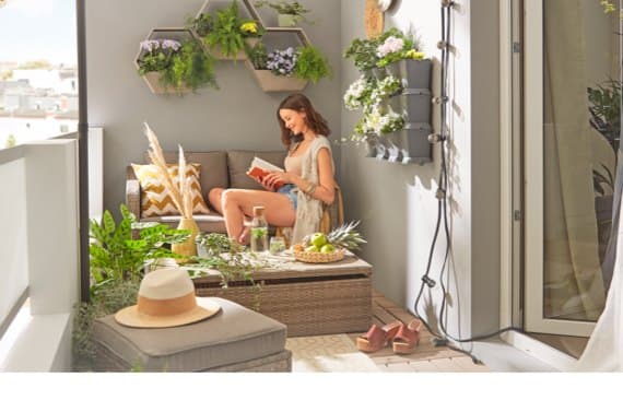 Balkonmöbel kleiner Balkon