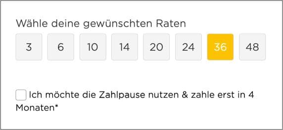 Ratenzahlung