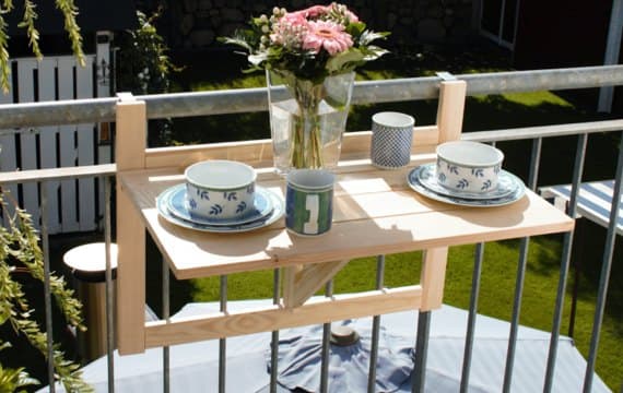 Balkonmöbel zum Klappen
