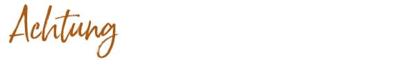 Achtung