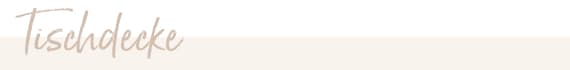 Tischdecke