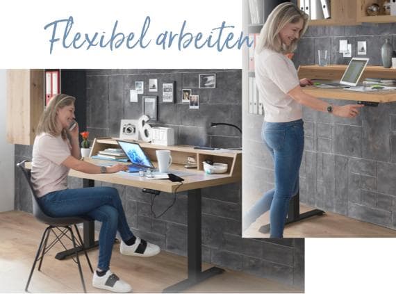 Schreibtische elektrisch höhenverstellbar