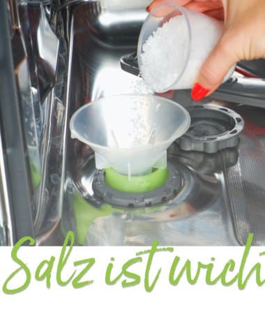 Spülmaschine-Salz