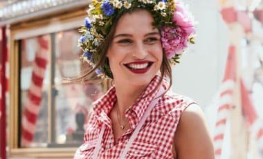 Oktoberfest Outfit ohne Dirndl