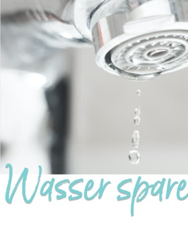 Wasser sparen