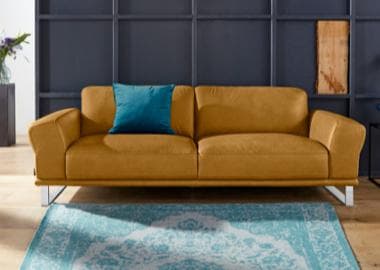 Gelbe Sofas