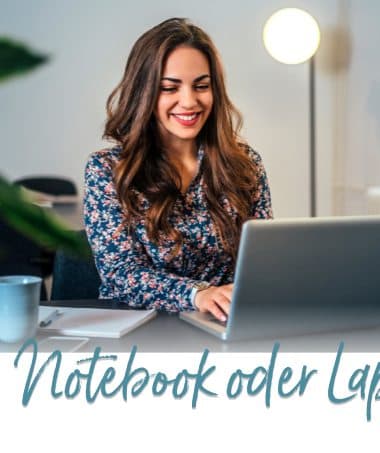 Notebook oder Laptop