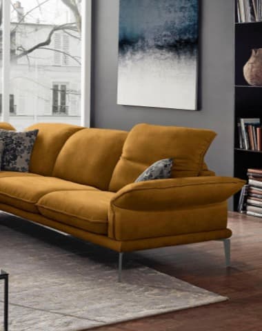 Gelbe Sofas