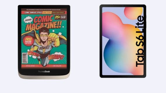 eBook Reader mit Farbdisplay