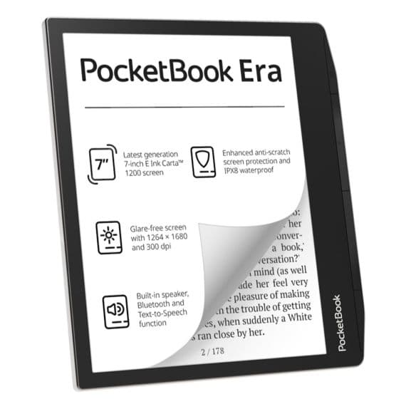 eBook Reader mit Licht