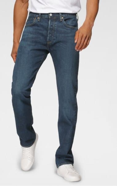 blaue Jeans Herren