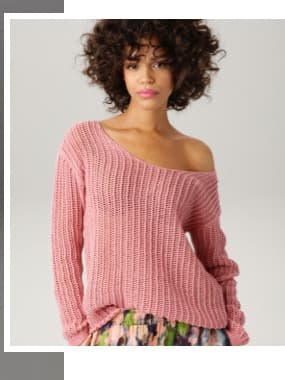 Baumwollpullover Damen