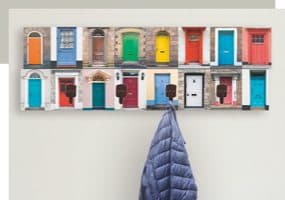 Garderobenleisten Tür