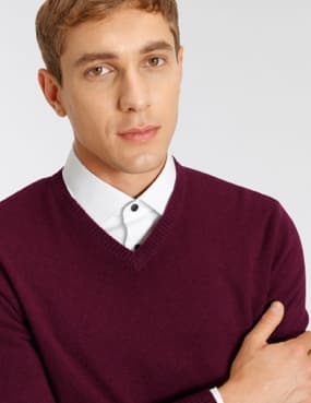 Kaschmirpullover Herren