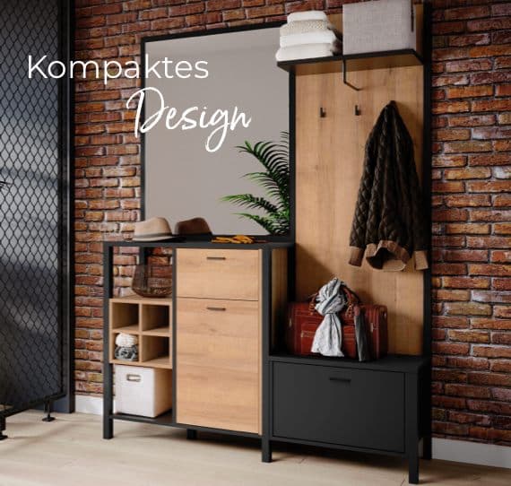 Kompaktgarderoben