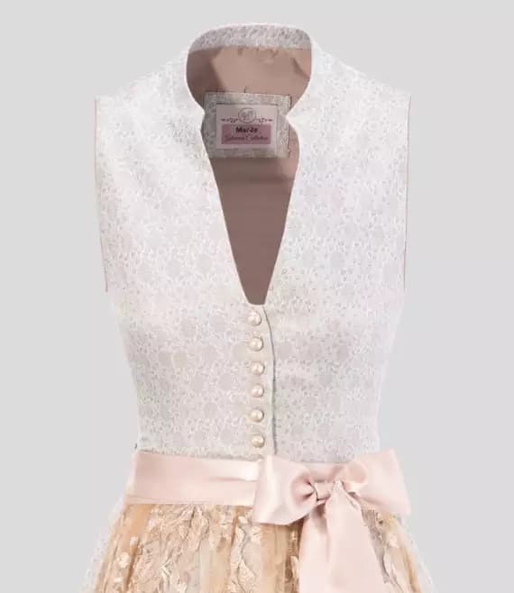 Hochgeschlossenes Dirndl