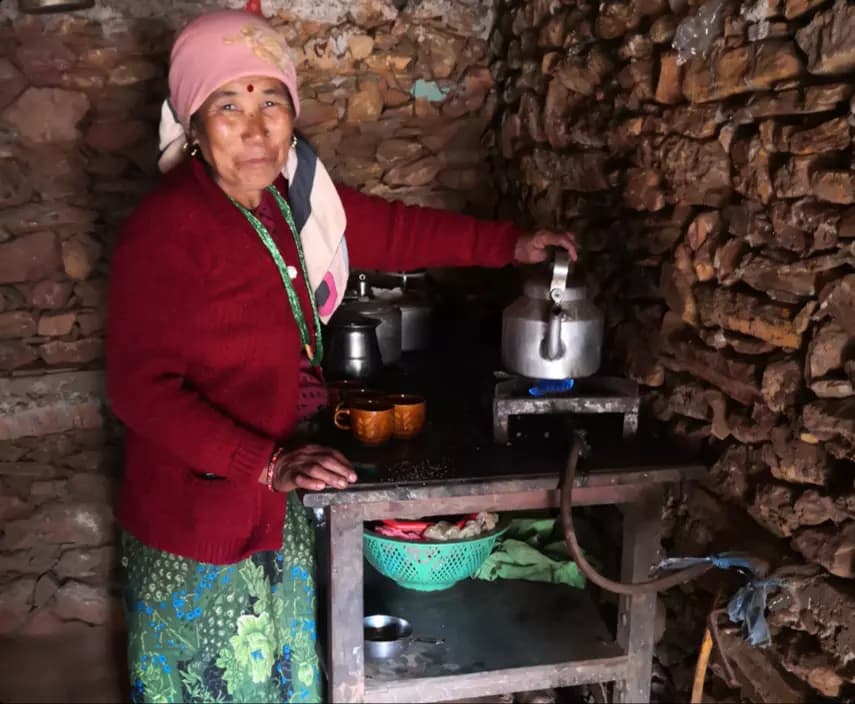 Effiziente Öfen in Ruanda