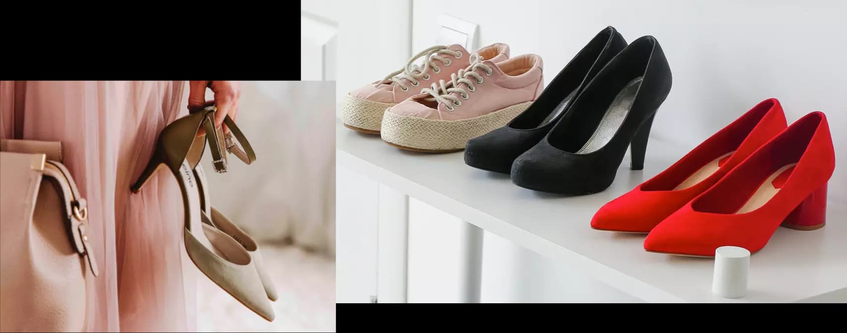 Absatzarten bei Schuhen