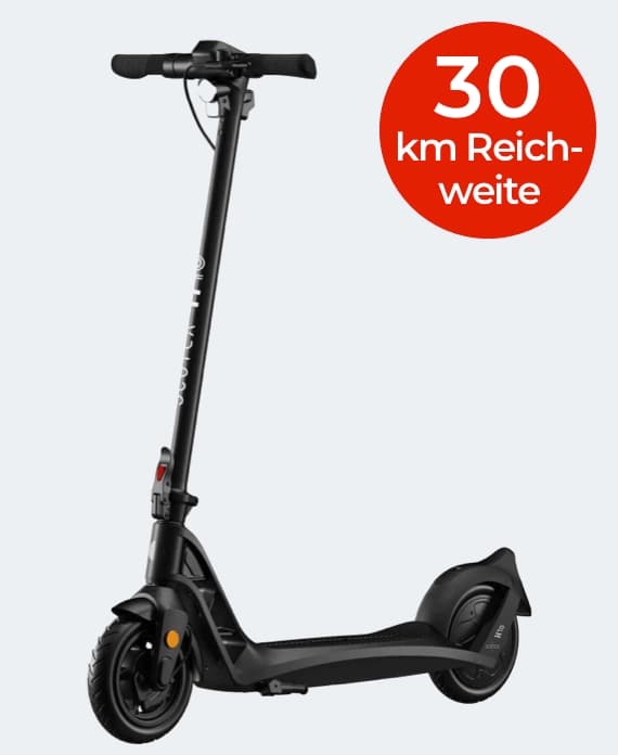 30 km Reichweite