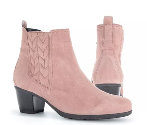 Stiefeletten mit Trichterabsatz