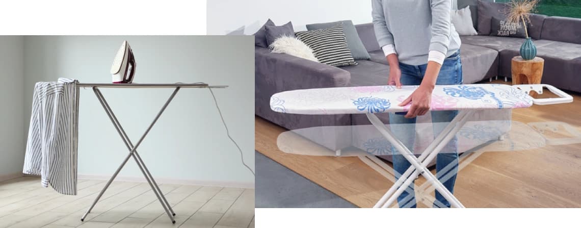 Bügelbrett zusammenklappen & mehr Praxistipps