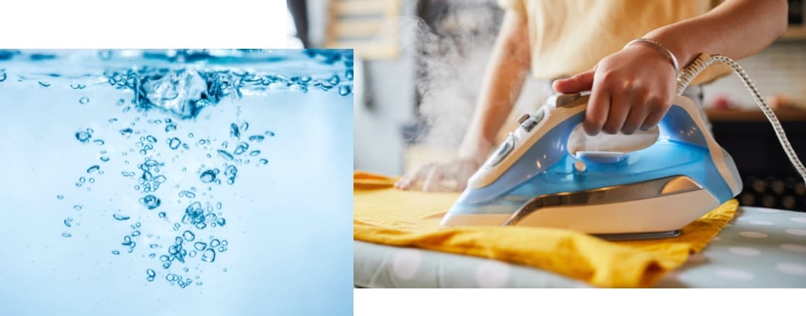 Bügeleisen: Welches Wasser ist am besten?