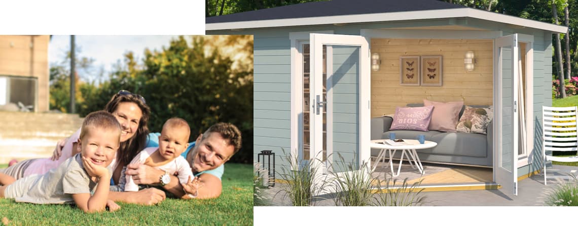 Gartenhäuser einrichten mit Ideen und Tipps BAUR