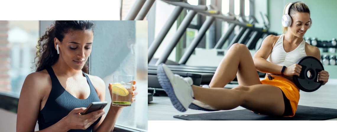 Kopfhörer für Gym & Sport