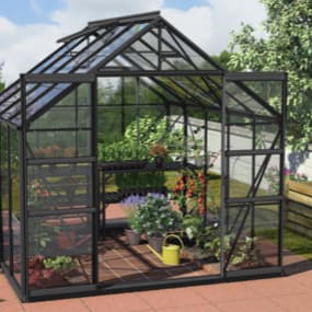 Gewächshäuser aus Glas	