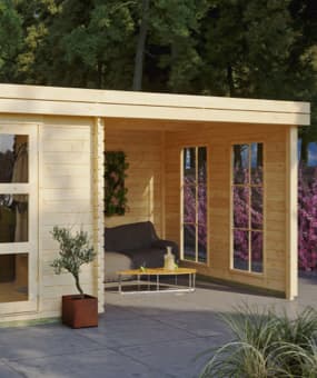 Gartenhäuser Anbauten