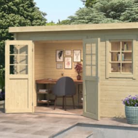 Gartenhäuser mit Pultdach