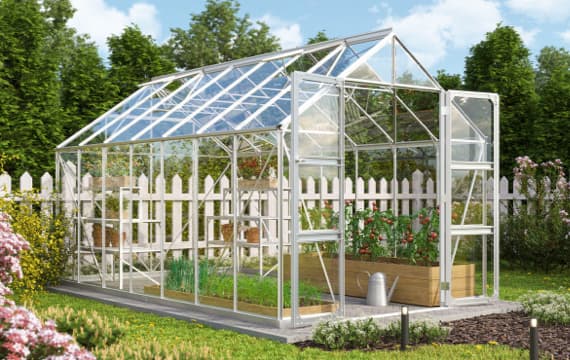 Gewächshäuser aus Glas