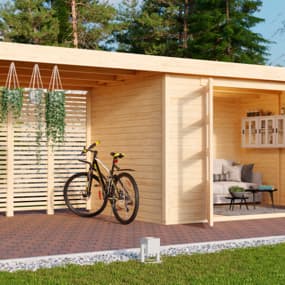 Holz Gartenhäuser