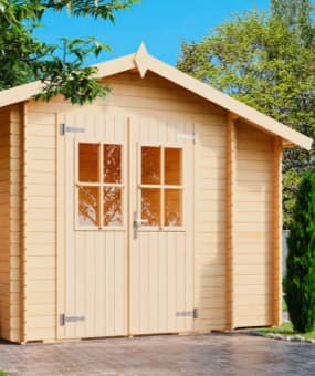 Gartenhäuser mit Satteldach