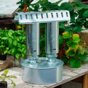 Petroleumheizungen für Gewächshäuser 	