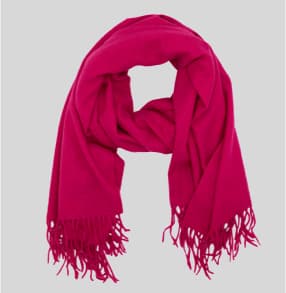 Pinke Schals 	