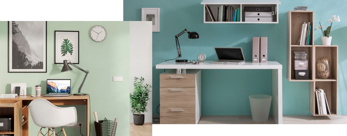 Wandgestaltung Büro