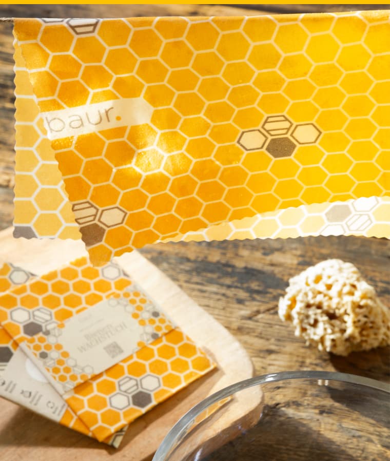 3. Das Tuch gründlich abspülen und an der Luft trocknen lassen.