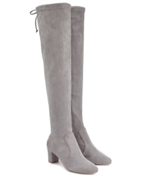 Overknee Lederstiefel